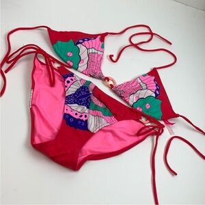Victoria’s Secret butterfly 2 piece bikini EUC